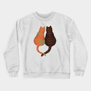 Cat T-Shirt Cats Cat Gift Yin Yang Cats Shirt - Cat Mom Lover Gifts Crewneck Sweatshirt